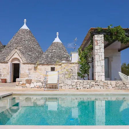 Td Trulli Terralta Panoramic Pool Over Countryside