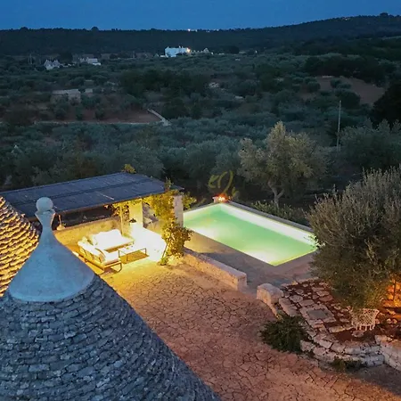 Td Trulli Terralta Panoramic Pool Over Countryside Hébergement de vacances Monopoli