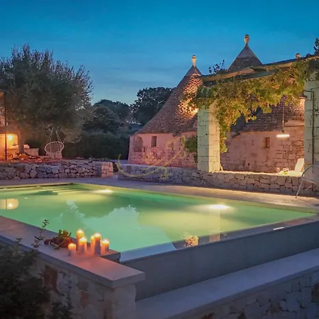 Td Trulli Terralta Panoramic Pool Over Countryside * Monopoli